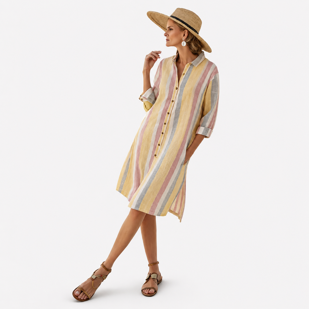 Lavinia | Vestido camisero