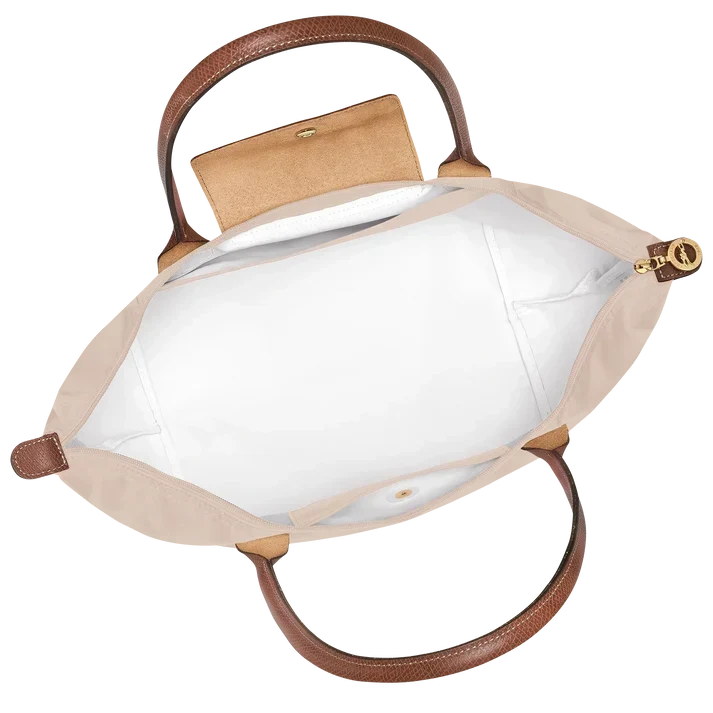 Bolso amplio en blanco papel