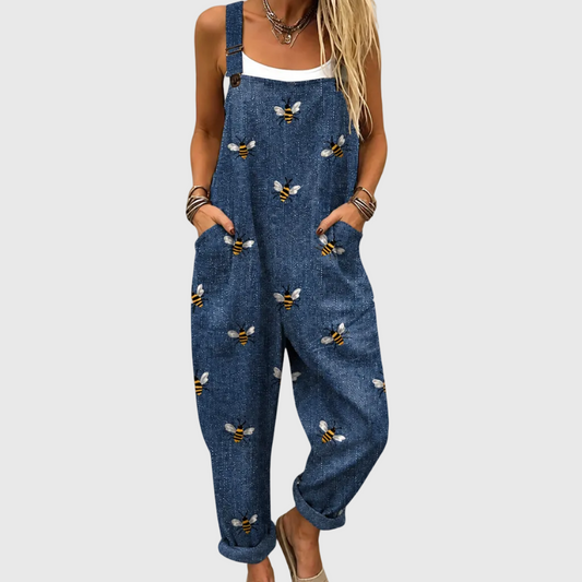 Barbara | Peto estampado azul