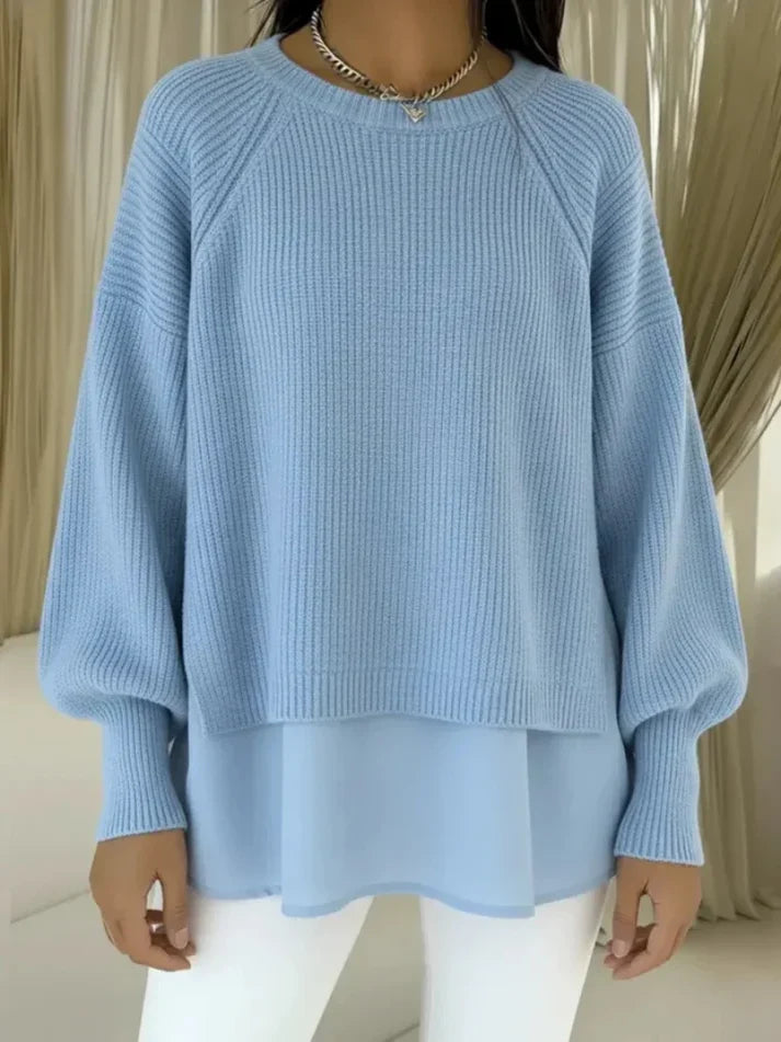 Genoveffa | Jersey efecto dos piezas