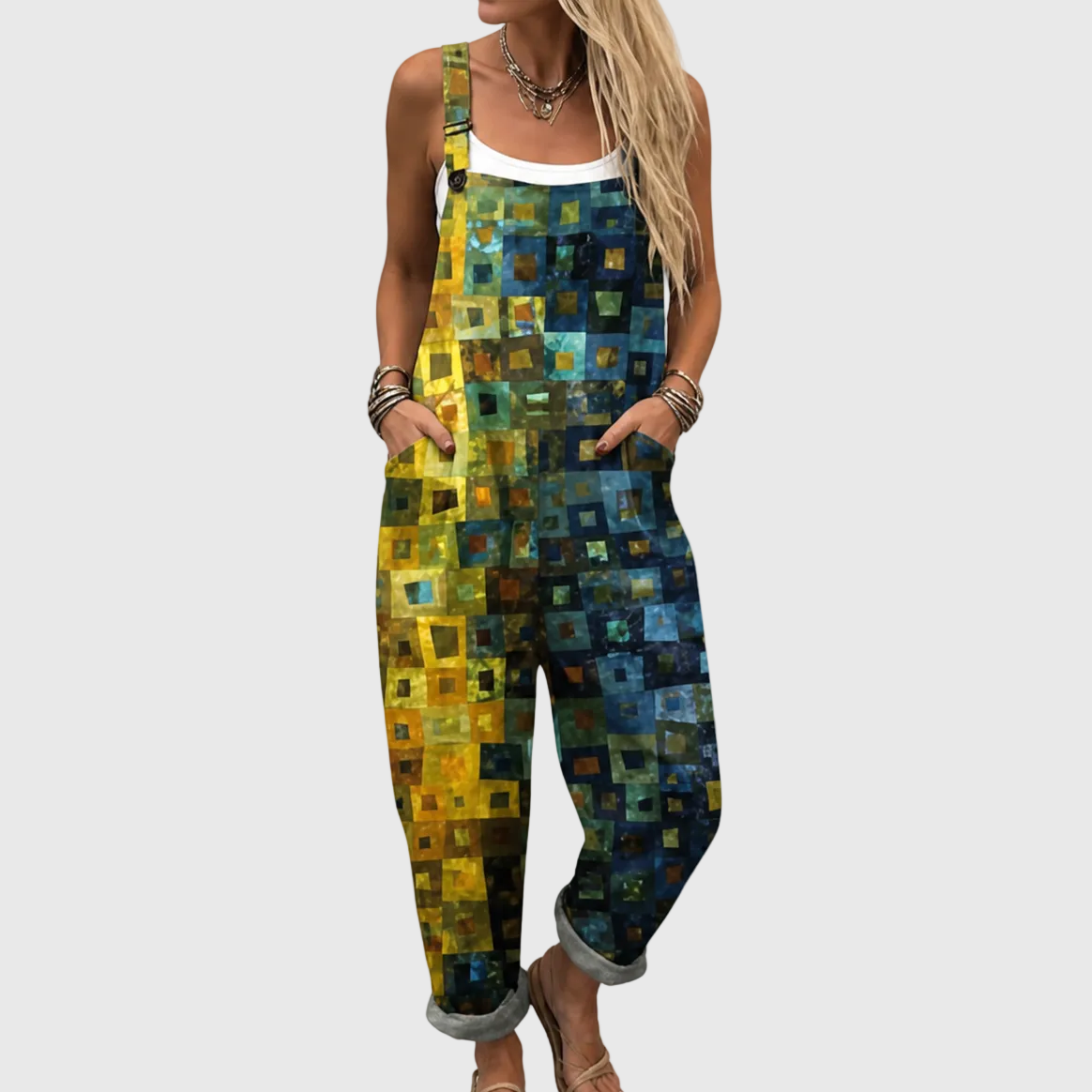 Almudena | Peto elegante de mosaico