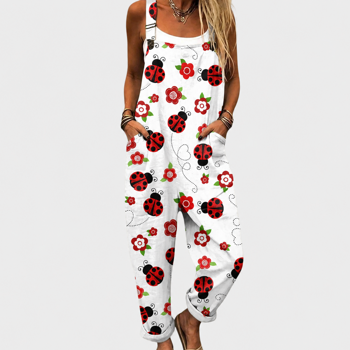 Úrsula | Peto blanco estampado