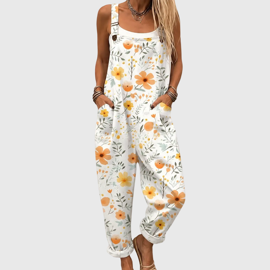 Jimena | Peto blanco con flores
