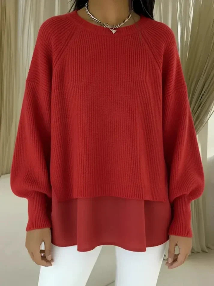 Genoveffa | Jersey efecto dos piezas