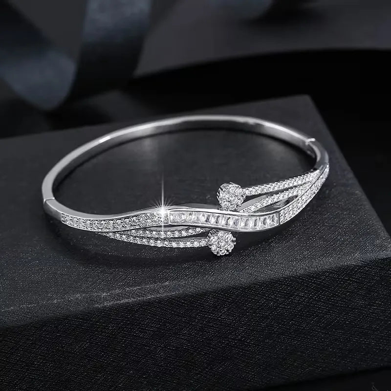Olivia | Pulsera con detalles de circonitas