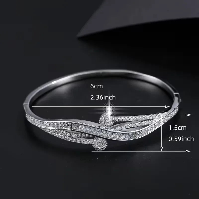 Olivia | Pulsera con detalles de circonitas