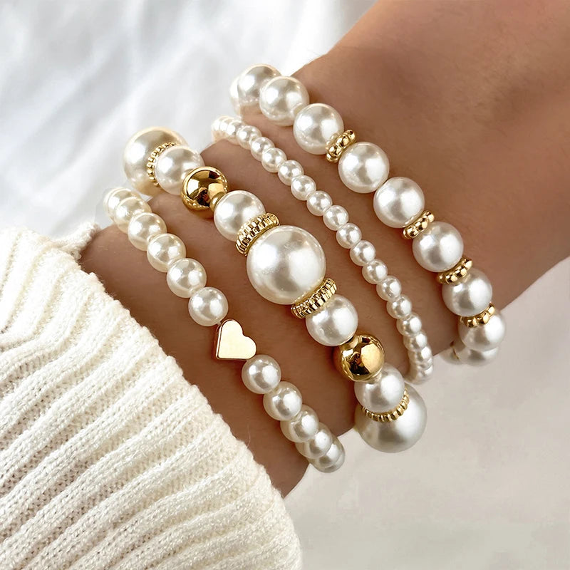 Consolata | Conjunto de pulseras de perlas