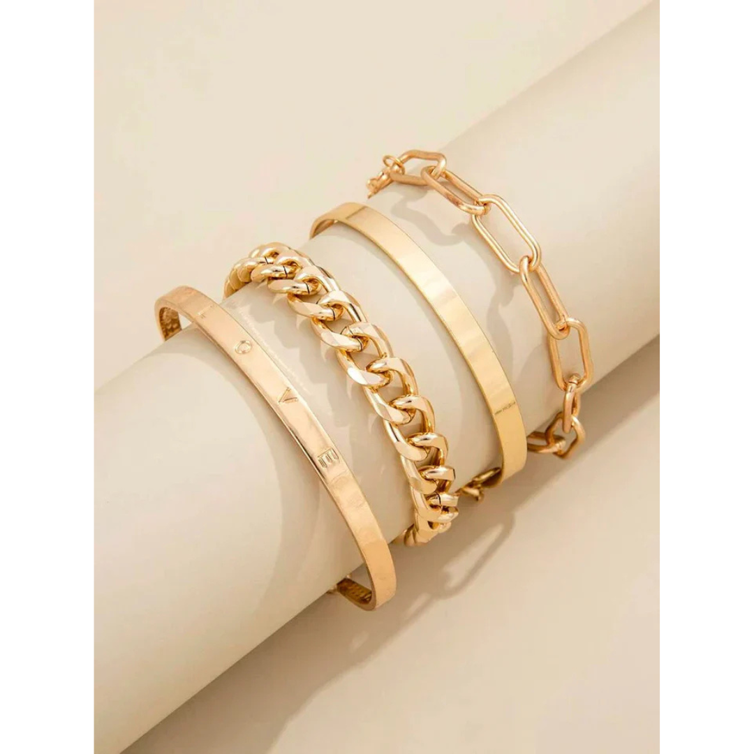 Graziana | Conjunto de pulseras de lujo