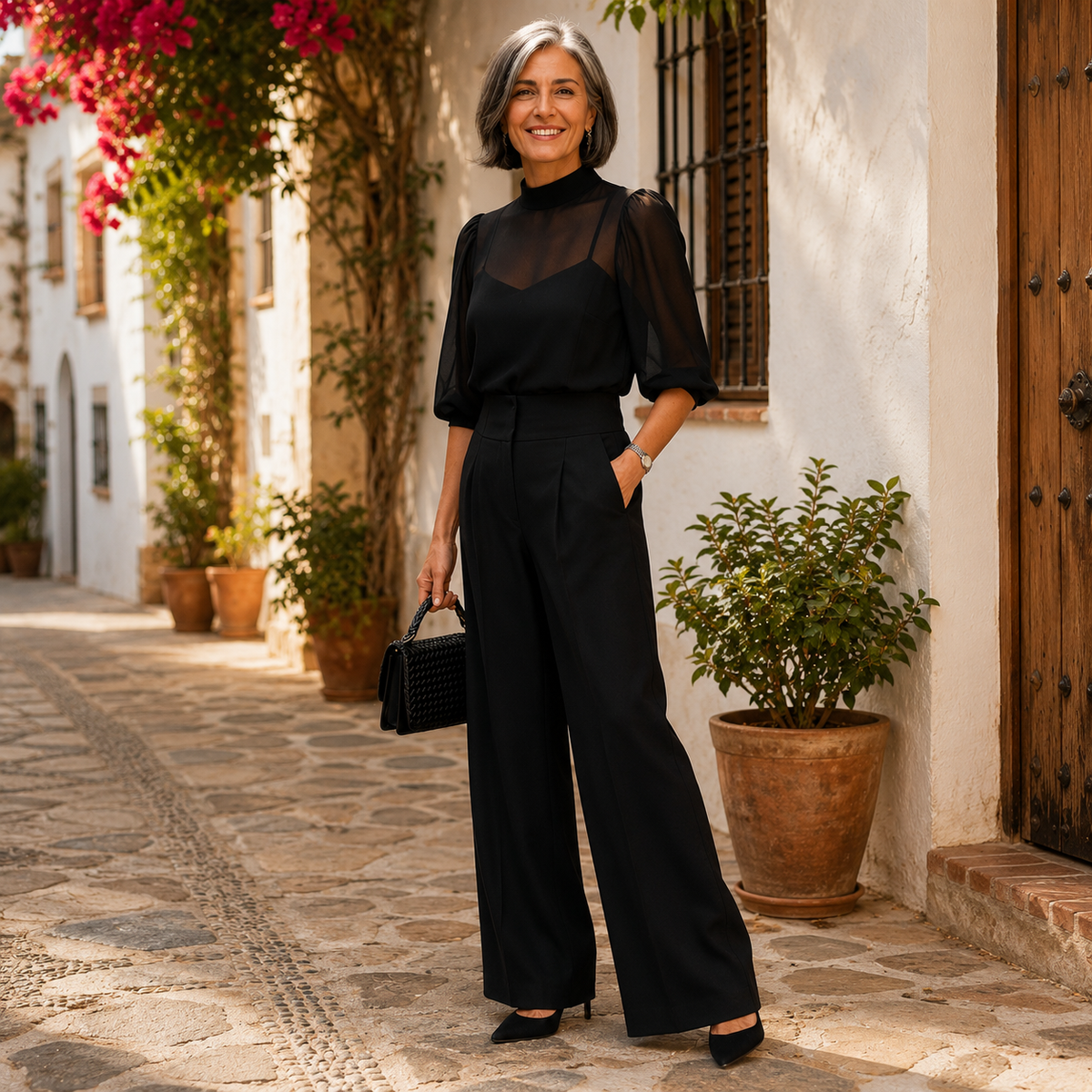 Celeste | Conjunto chic parisino
