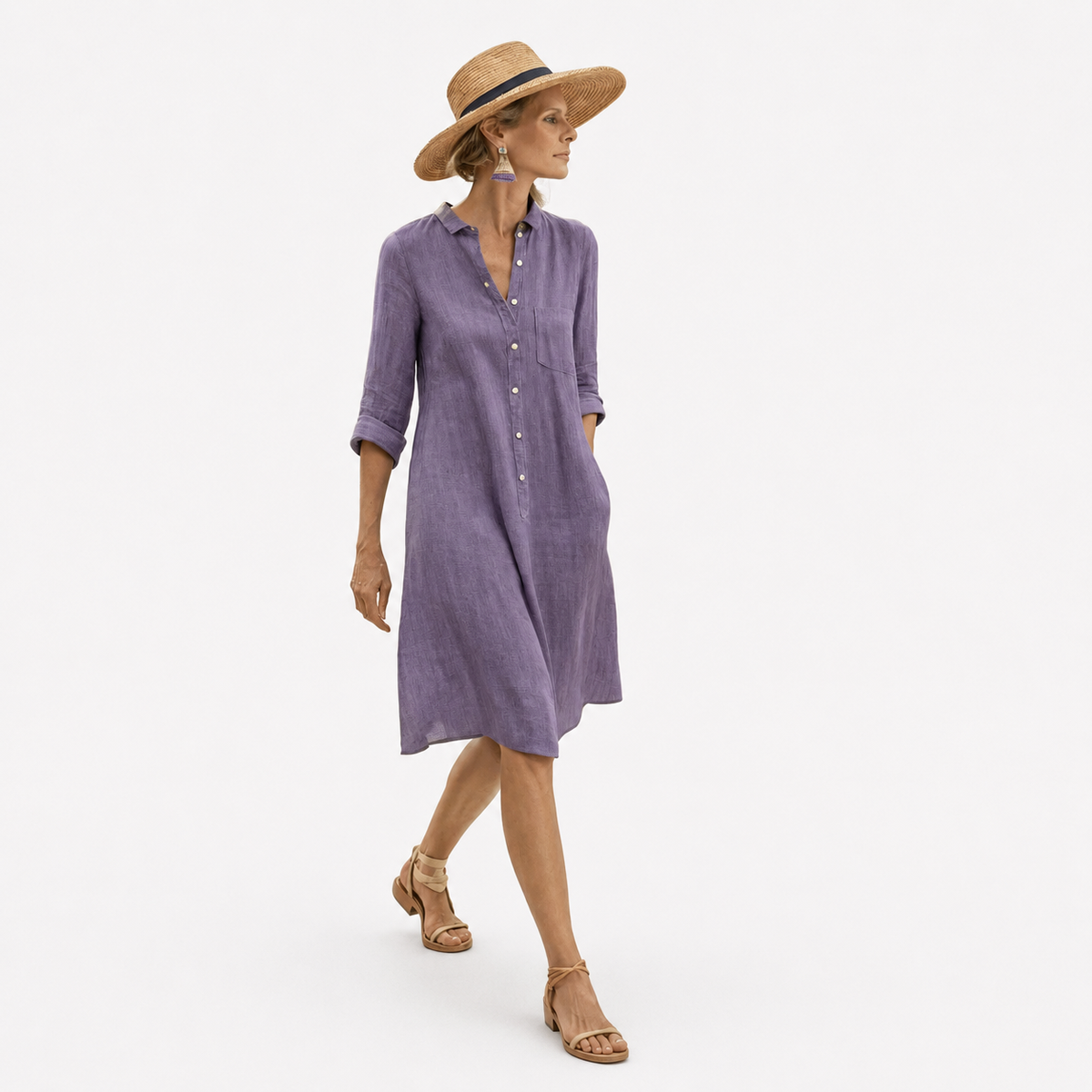 Serena | Vestido camisero