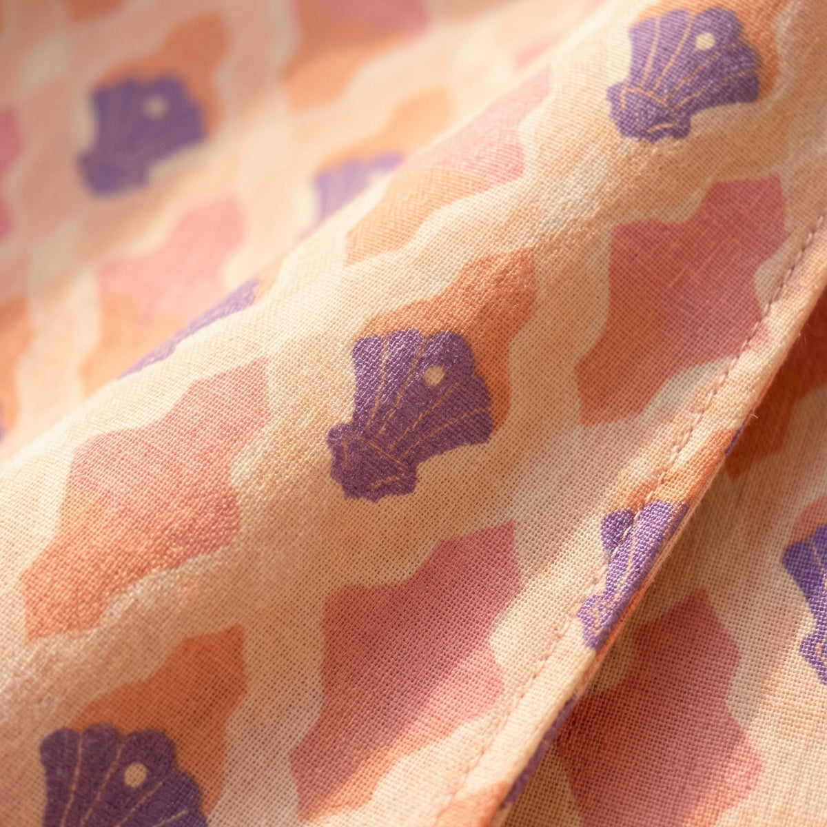 Araceli | Conjunto estampado con americana y pantalón de campana