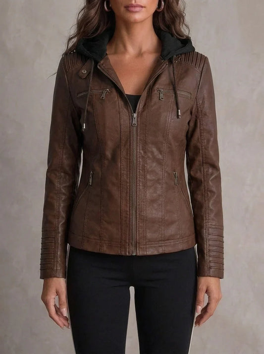 Gianna | Chaqueta de cuero duradera y elegante