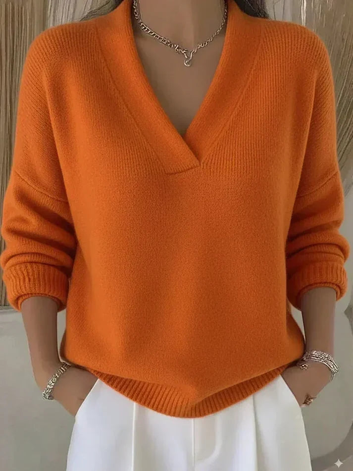 Modesta | Jersey suelto con cuello en v
