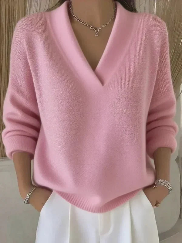 Modesta | Jersey suelto con cuello en v