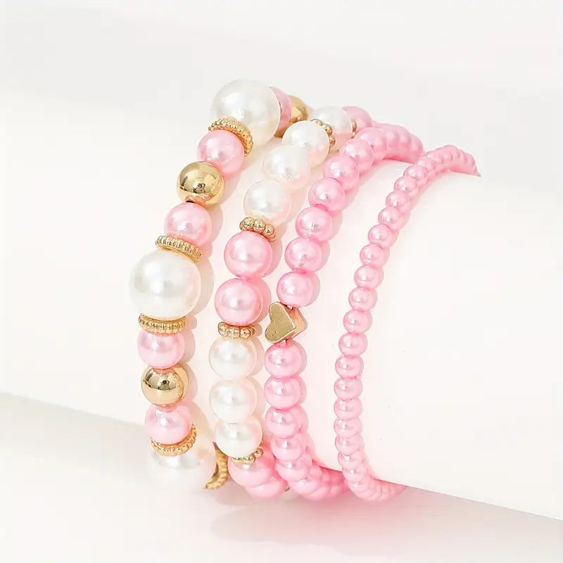 Consolata | Conjunto de pulseras de perlas