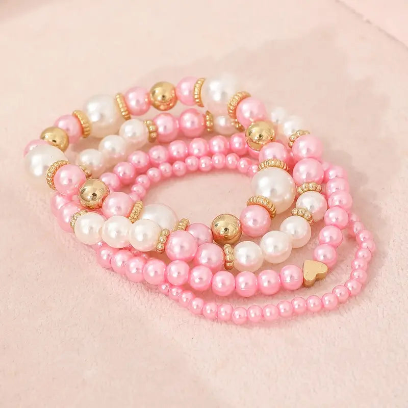 Consolata | Conjunto de pulseras de perlas