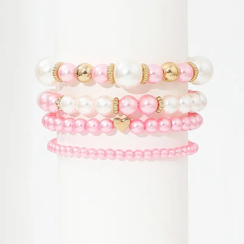 Consolata | Conjunto de pulseras de perlas