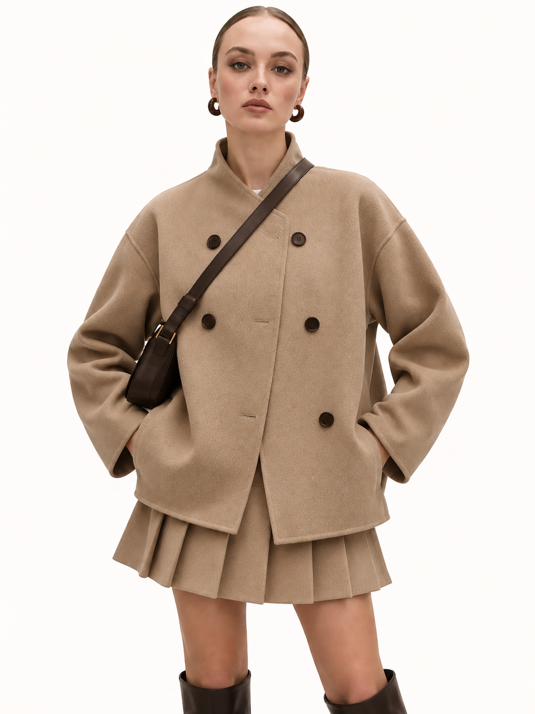 Chaqueta Julia de botones oversize
