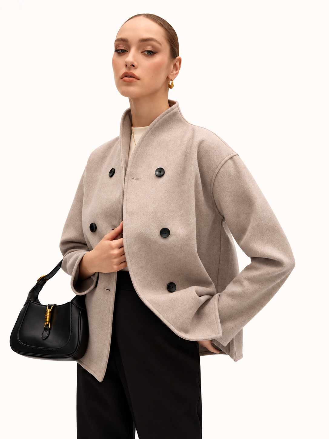 Chaqueta Julia de botones oversize