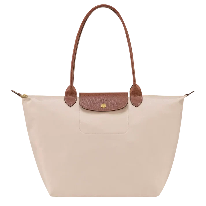 Bolso amplio en blanco papel