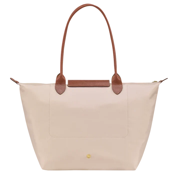 Bolso amplio en blanco papel