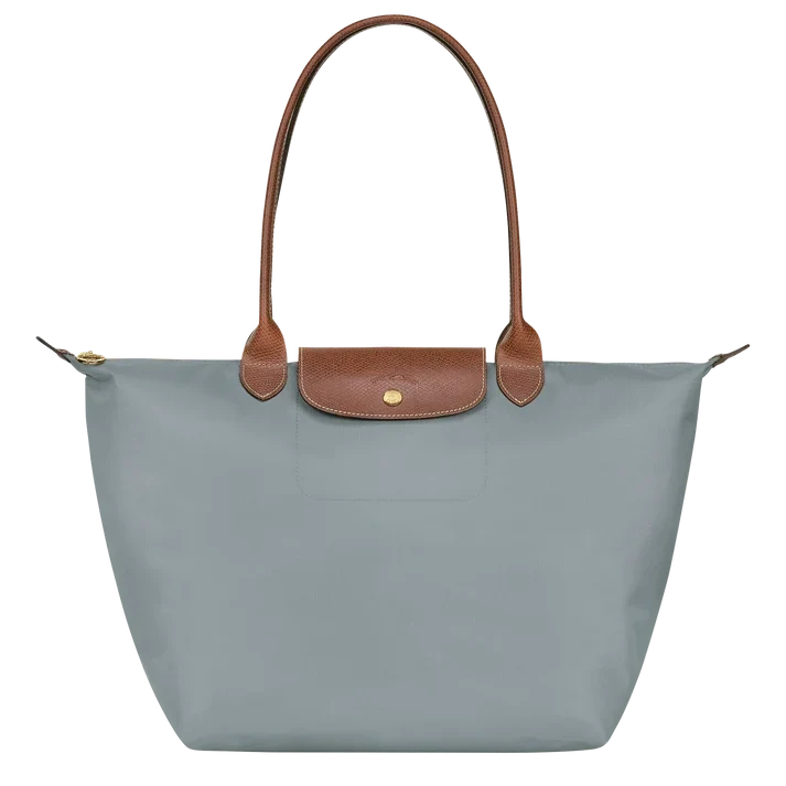 Bolso amplio en gris acero