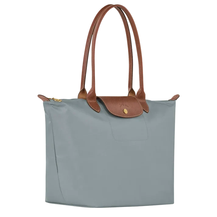 Bolso amplio en gris acero