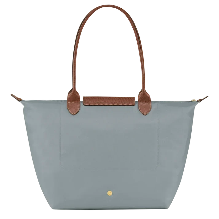 Bolso amplio en gris acero