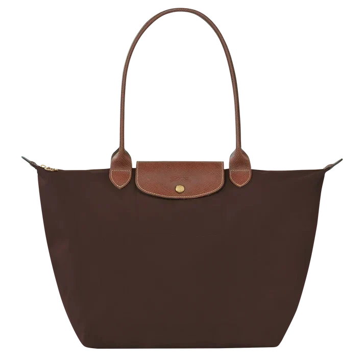 Bolso amplio en marrón ébano