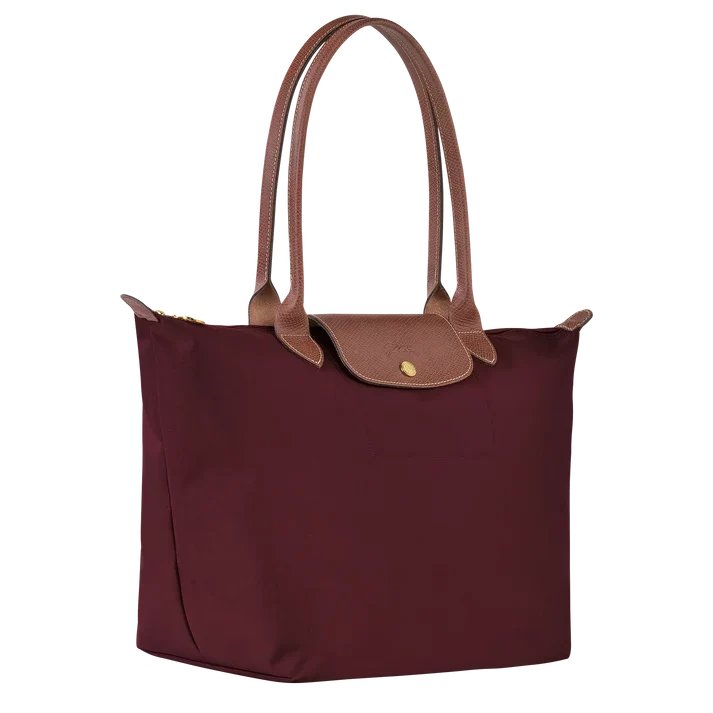 Bolso amplio en burdeos