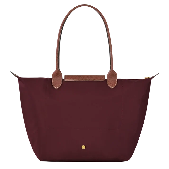 Bolso amplio en burdeos