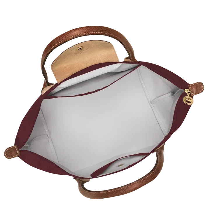 Bolso amplio en burdeos