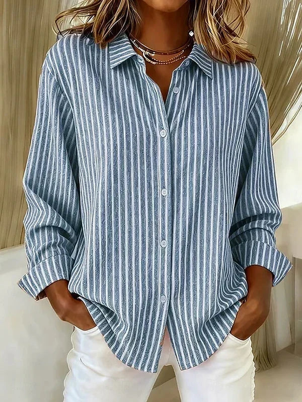 Loredana | Camisa rayas con botones