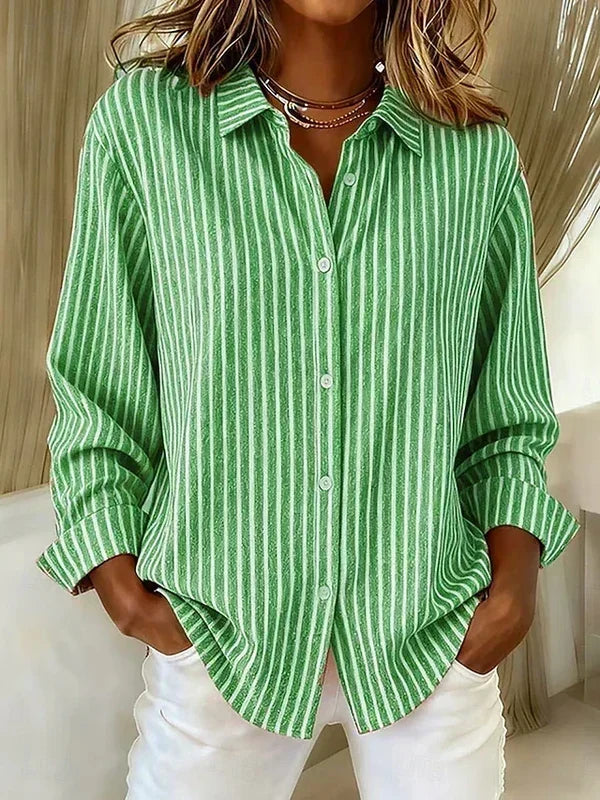 Loredana | Camisa rayas con botones