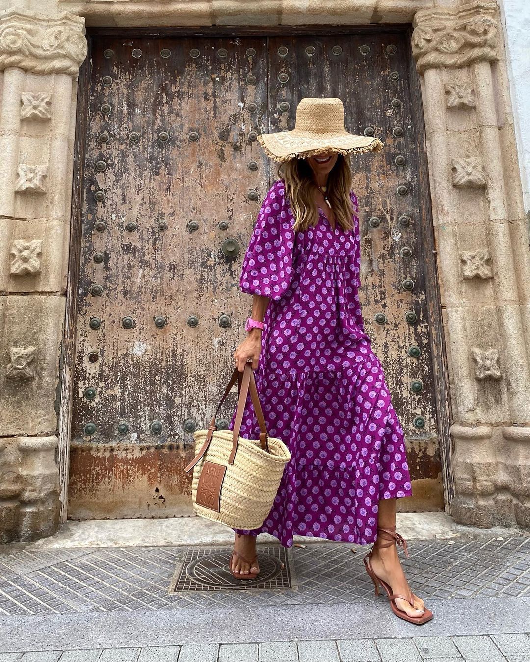 Ausonia | Vestido bohemio con escote en pico