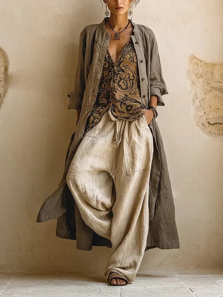 Giulia | Conjunto boho fluido en capas
