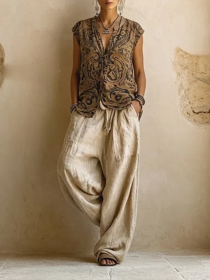 Giulia | Conjunto boho fluido en capas