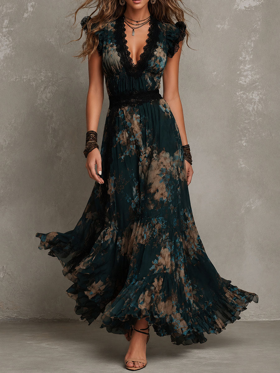 Giuliana | Vestido largo romántico