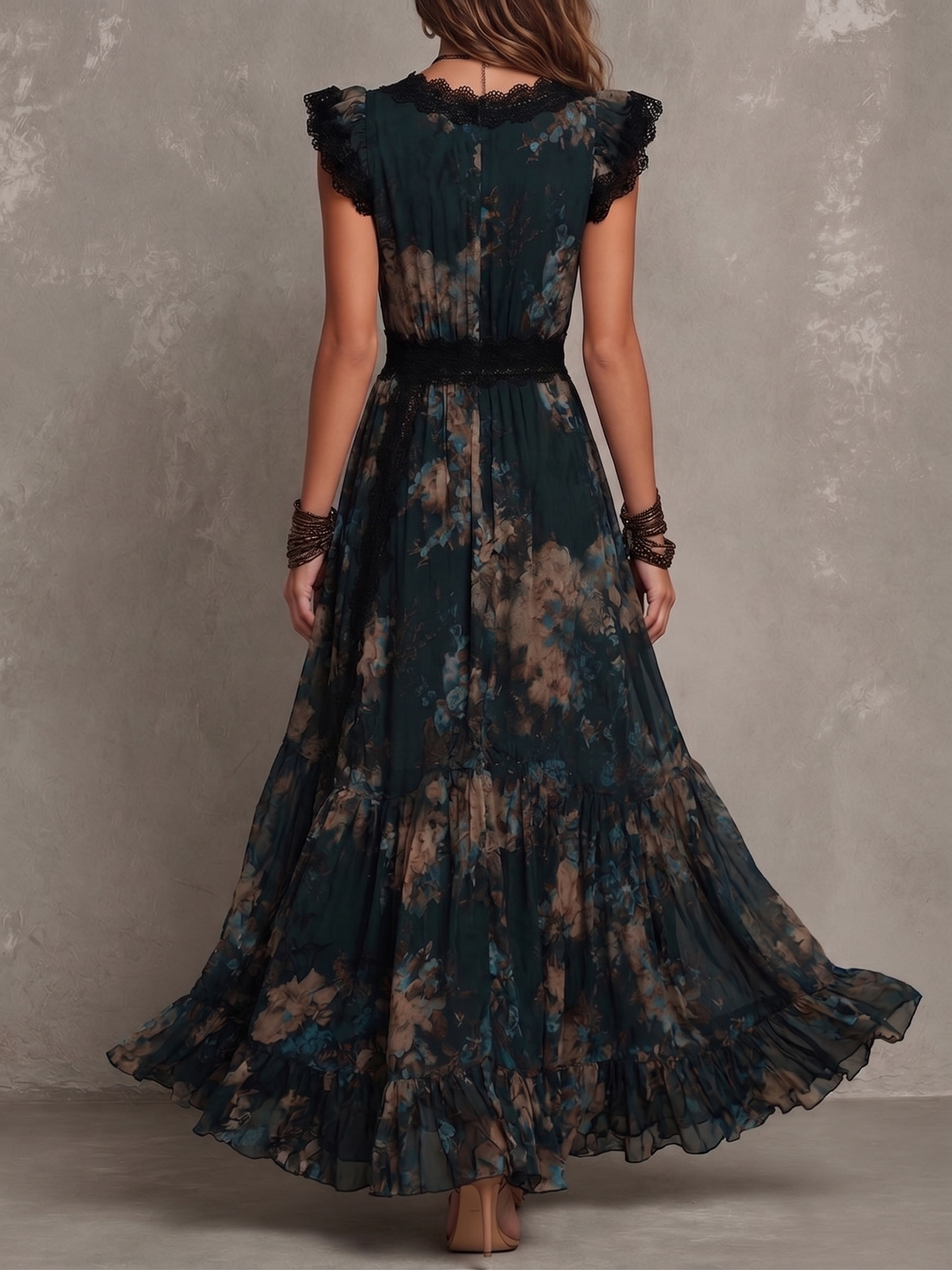 Giuliana | Vestido largo romántico