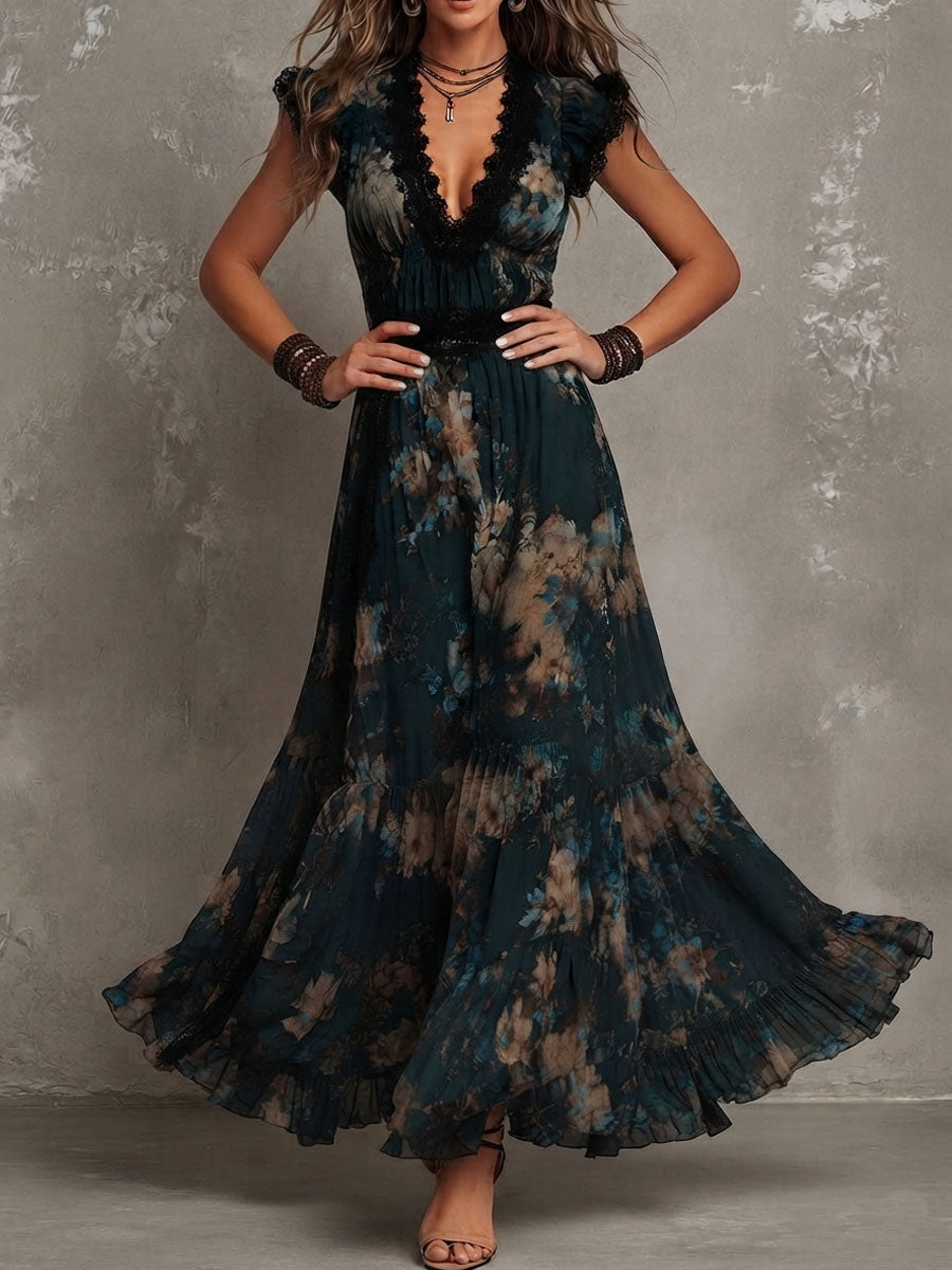 Giuliana | Vestido largo romántico