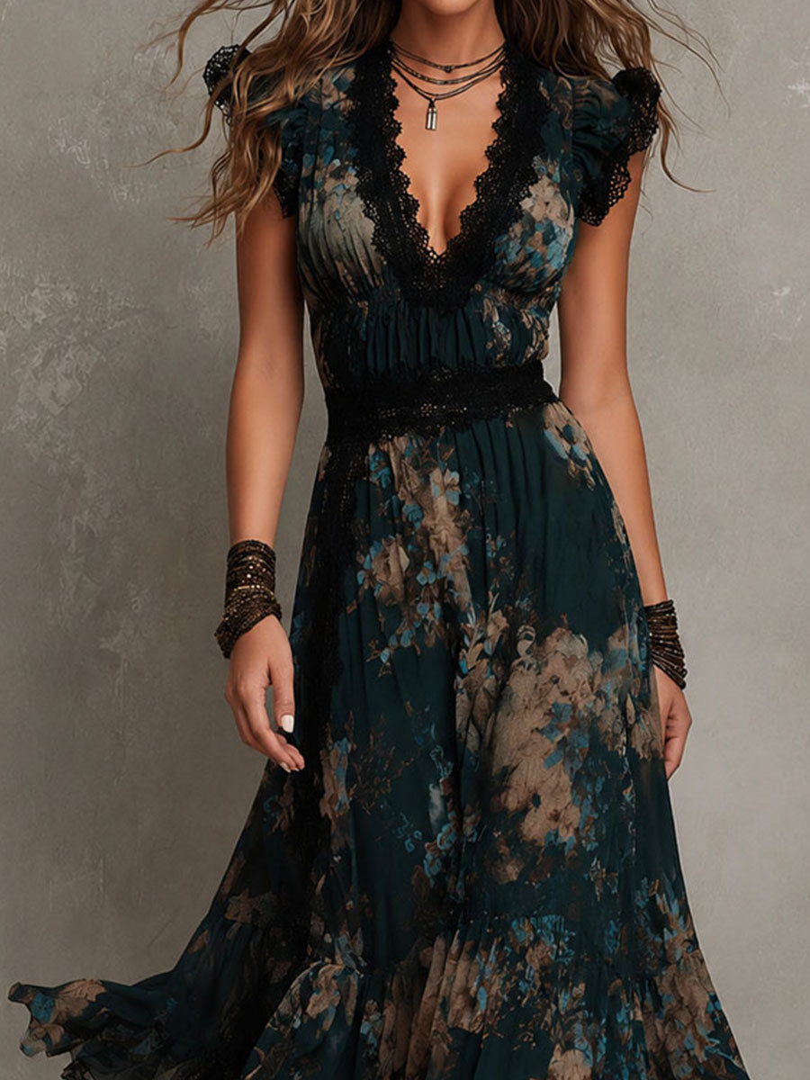 Giuliana | Vestido largo romántico