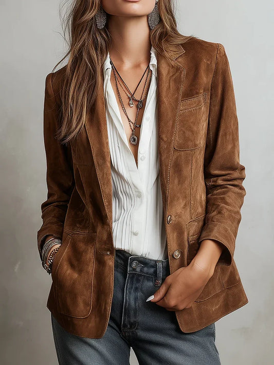 Cristina | Blazer marrón vintage