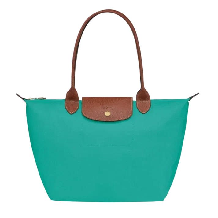 Bolso amplio en turquesa