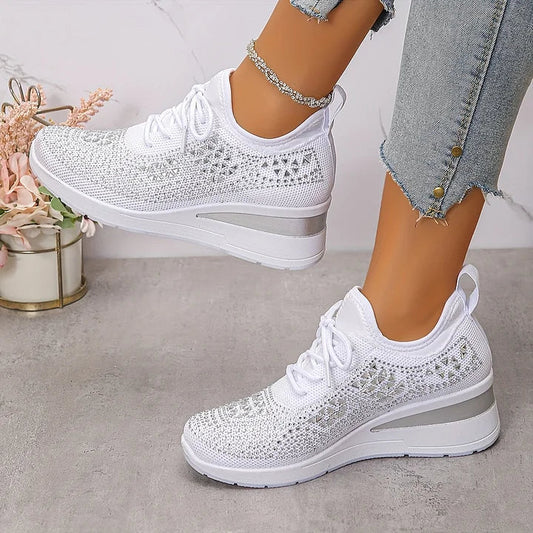 Karine | Zapatillas cómodas con detalles de strass