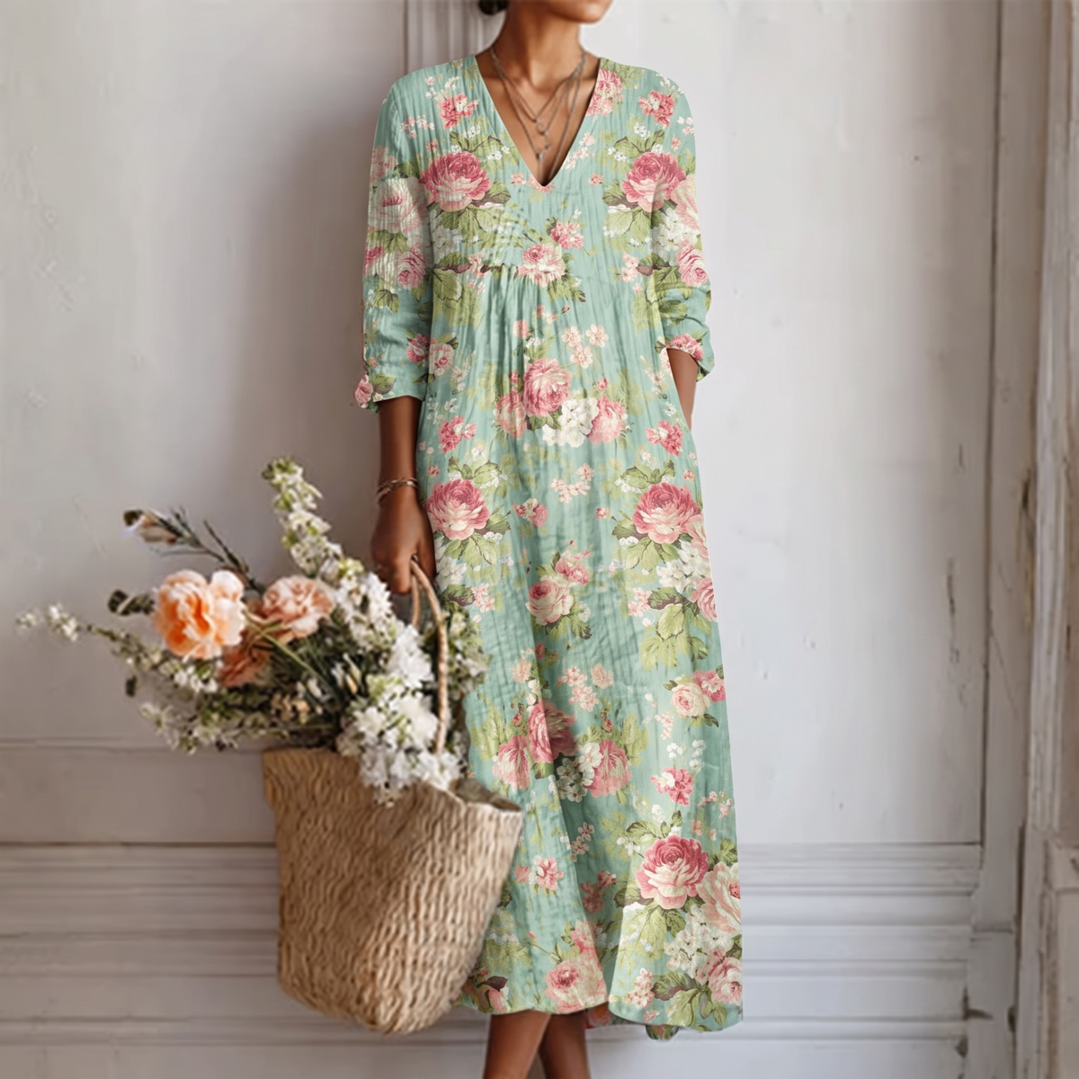 Vilma | Vestido floral delicado