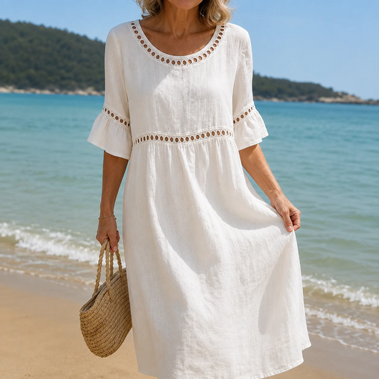 Patrizia | Vestido largo efecto vientre plano