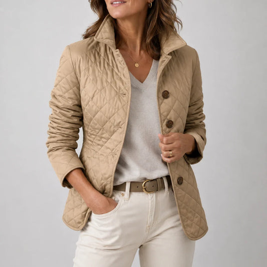 Luana | Chaqueta acolchada ligera con botones