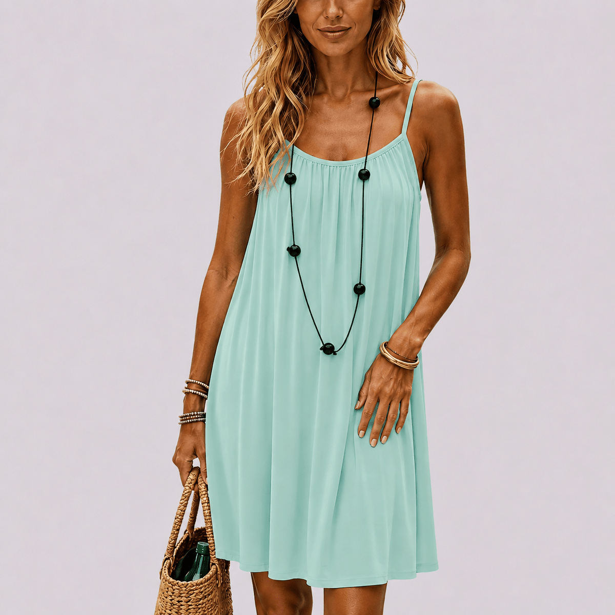 Carezza | Vestido con espalda ajustable