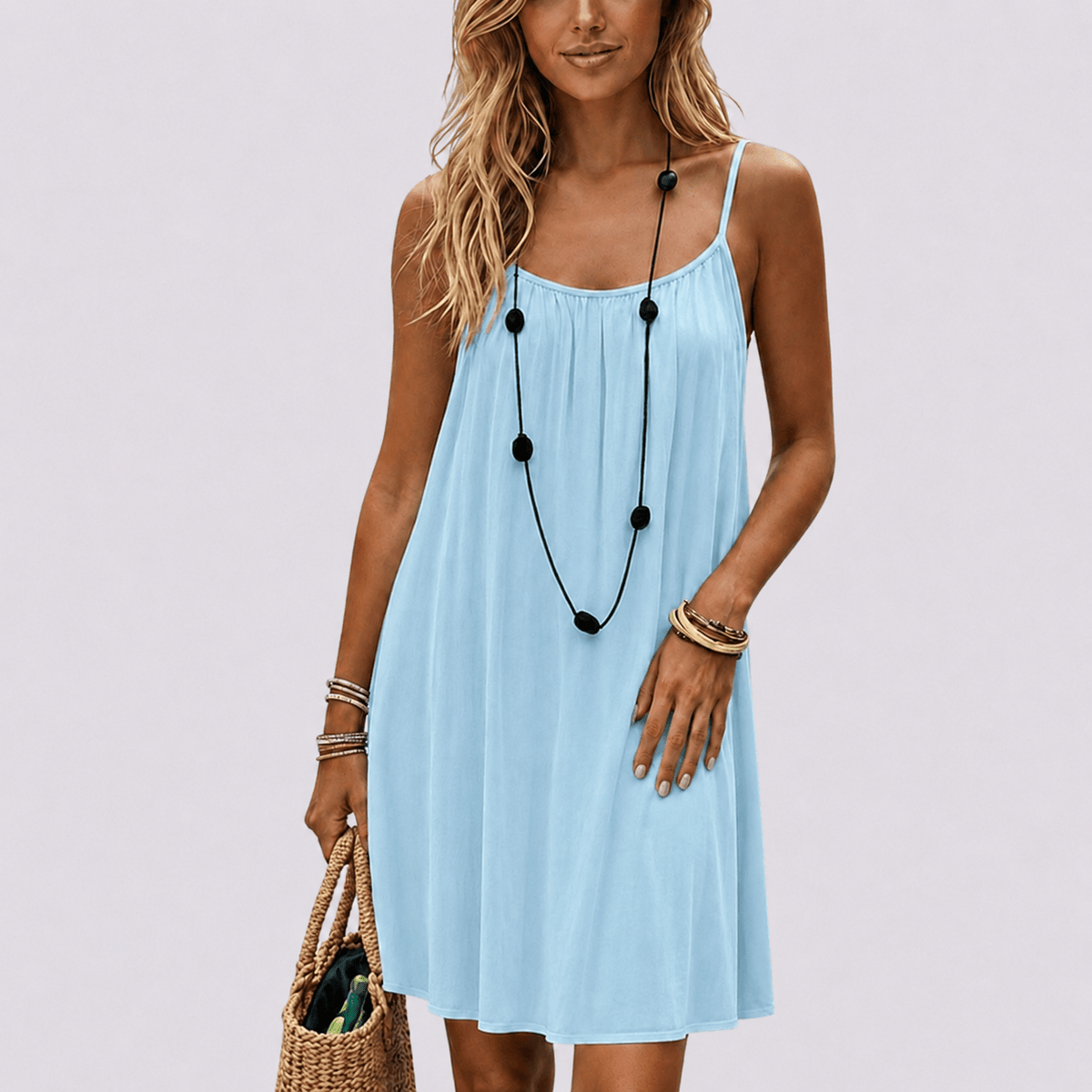 Carezza | Vestido con espalda ajustable