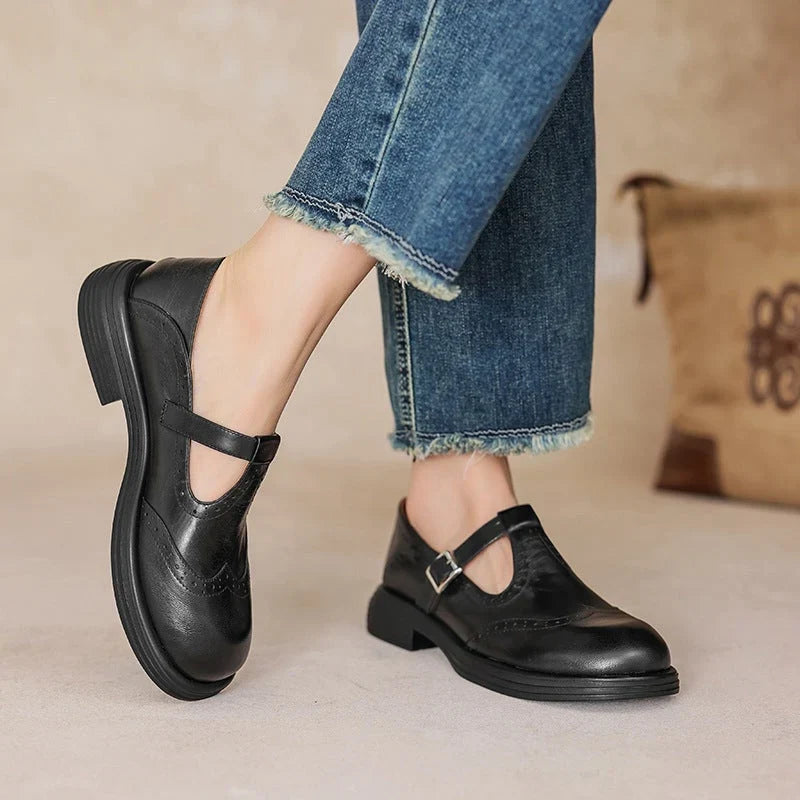 Verda | Zapato de cuero elegante